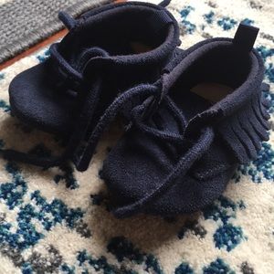 Baby gap moccasins, 3-6 months